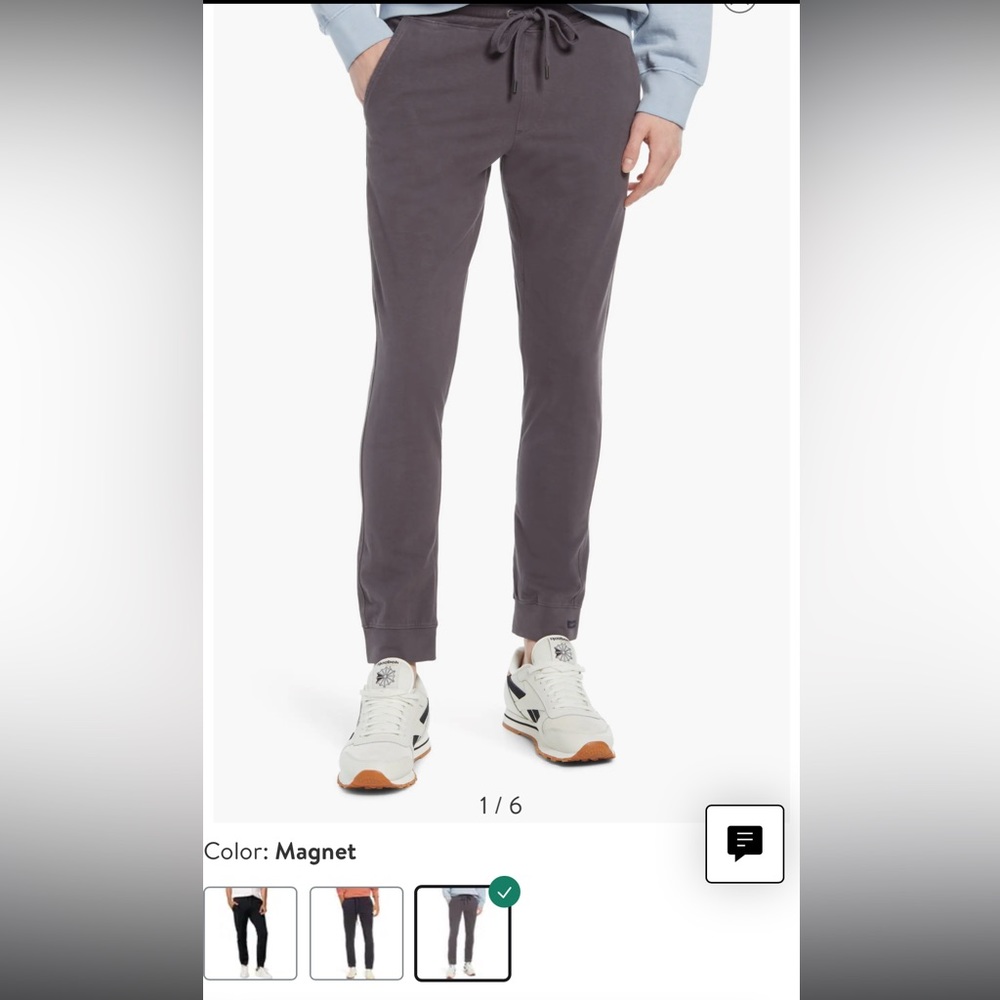 GOOD MAN BRAND Pro Slim Fit Joggers
size XL color: Magnet